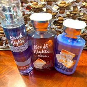 Bath and body works - New - Beach Nights set